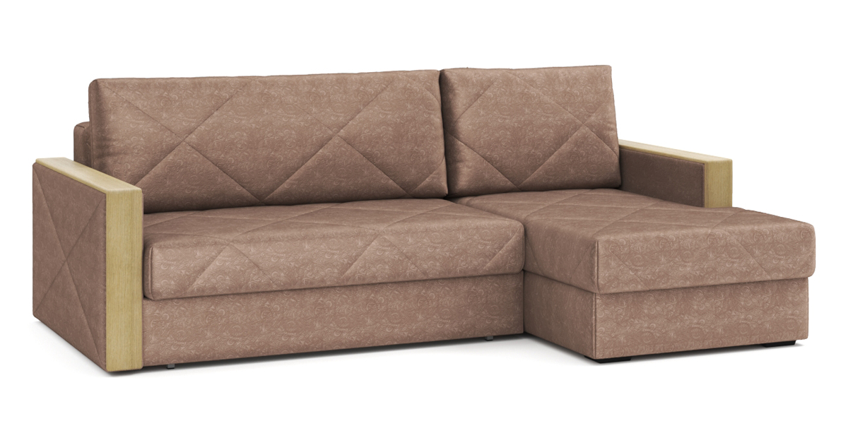 

Диван угловой Цвет Диванов, Коричневый, МЮНХЕН NEXT 22 декор дуб каньон