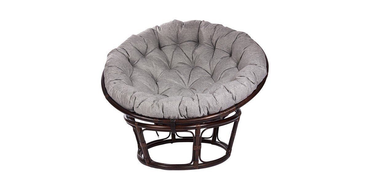 

Кресло Цвет Диванов, Орех/tesla beige, Papasan Chair